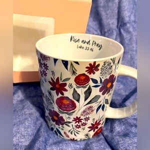 Austin and Ash Christian Religious Spanish Mug “Rise And Pray” Luke 22:46